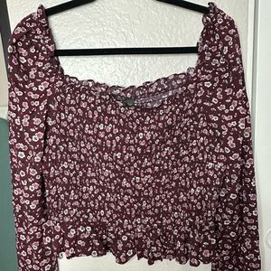 Wild fable peasant top